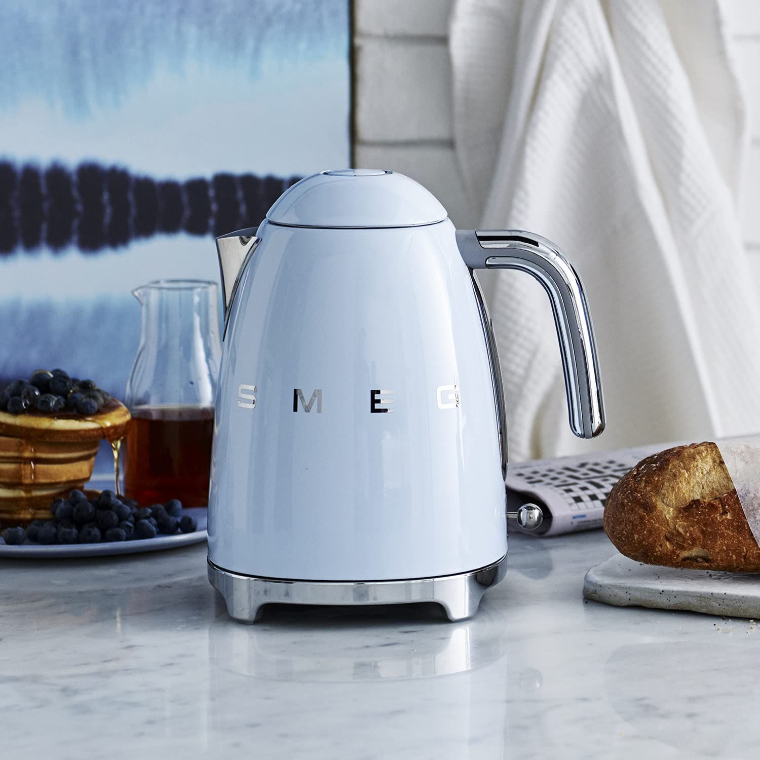 1.7L) 電気ケトル (パステルブルー) スメッグ 【日本正規品】SMEG