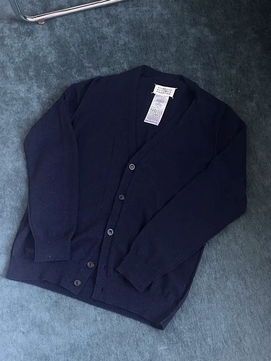 Maison Margiela(メゾンマルジェラ) カシミア カーディガン L ネイビー