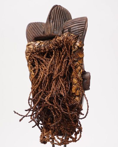 アフリカ コンゴ族 チョクウェ族 マスク 割引 No.364 仮面 木彫り 彫刻