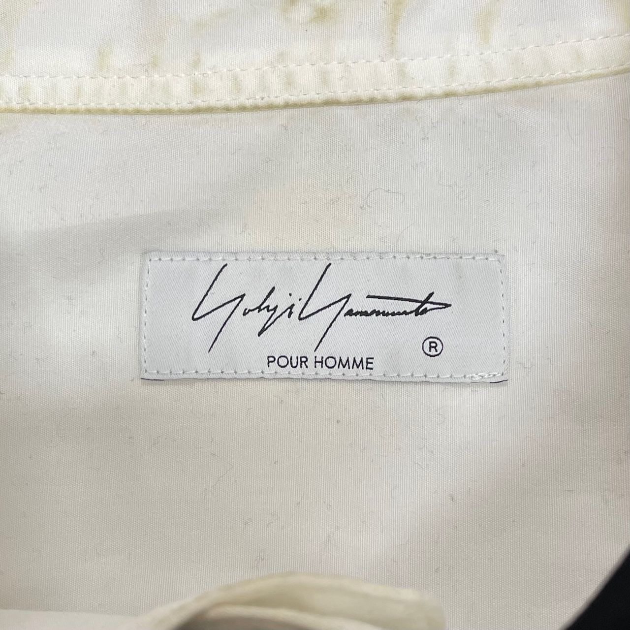 定価55000円 Yohji Yamamoto POUR HOMME 23SS ASYMMETRY SPARE DOUBLE