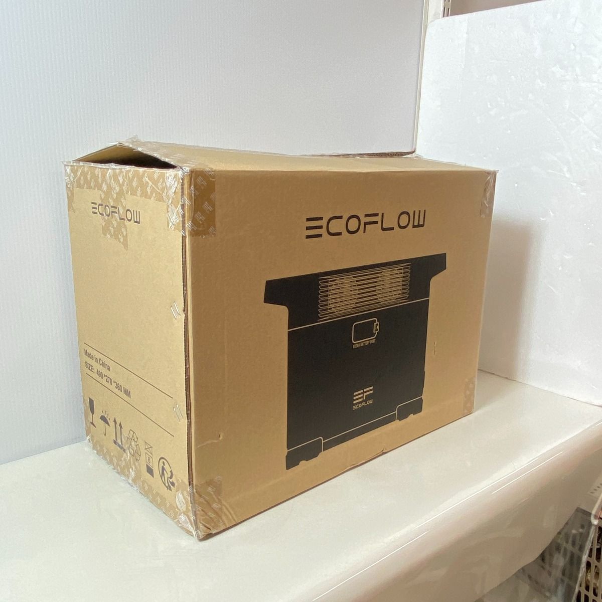 ΦΦECOFLOW ポータブル電源 ZMR-330-JP ブラック