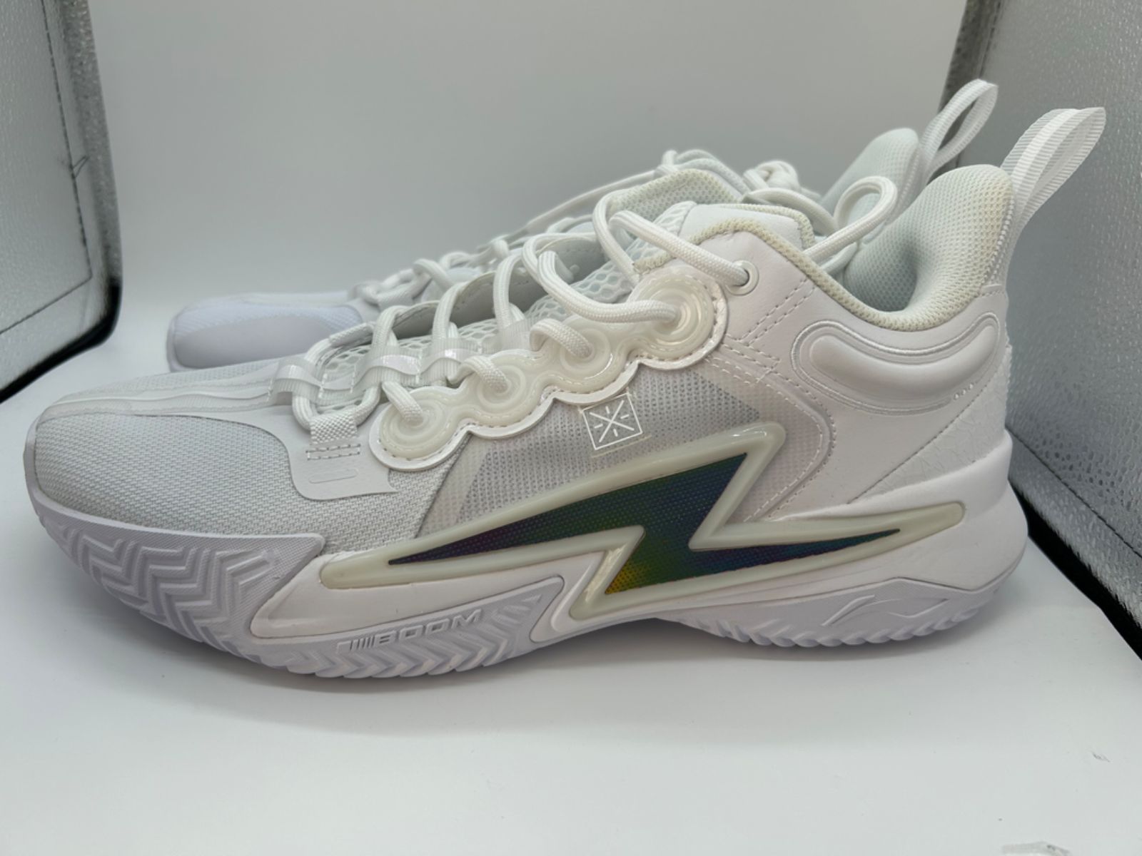 シューズ(男性用) Wade son of flash Li-Ning Wade Son of Flash Grey Boy Men's - ABPT019-8 - US