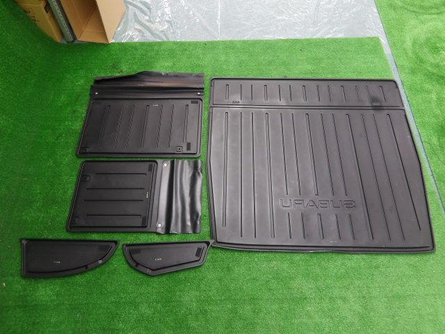 4FQ1587 LBK横 スバル レガシィアウトバック BS9 A型 リミテッド リアカーゴトレイマットセット BRIGHTFACE_UK