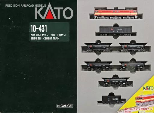鉄道模型 1|150 西武 E851 セメント列車 8両セット 10-431