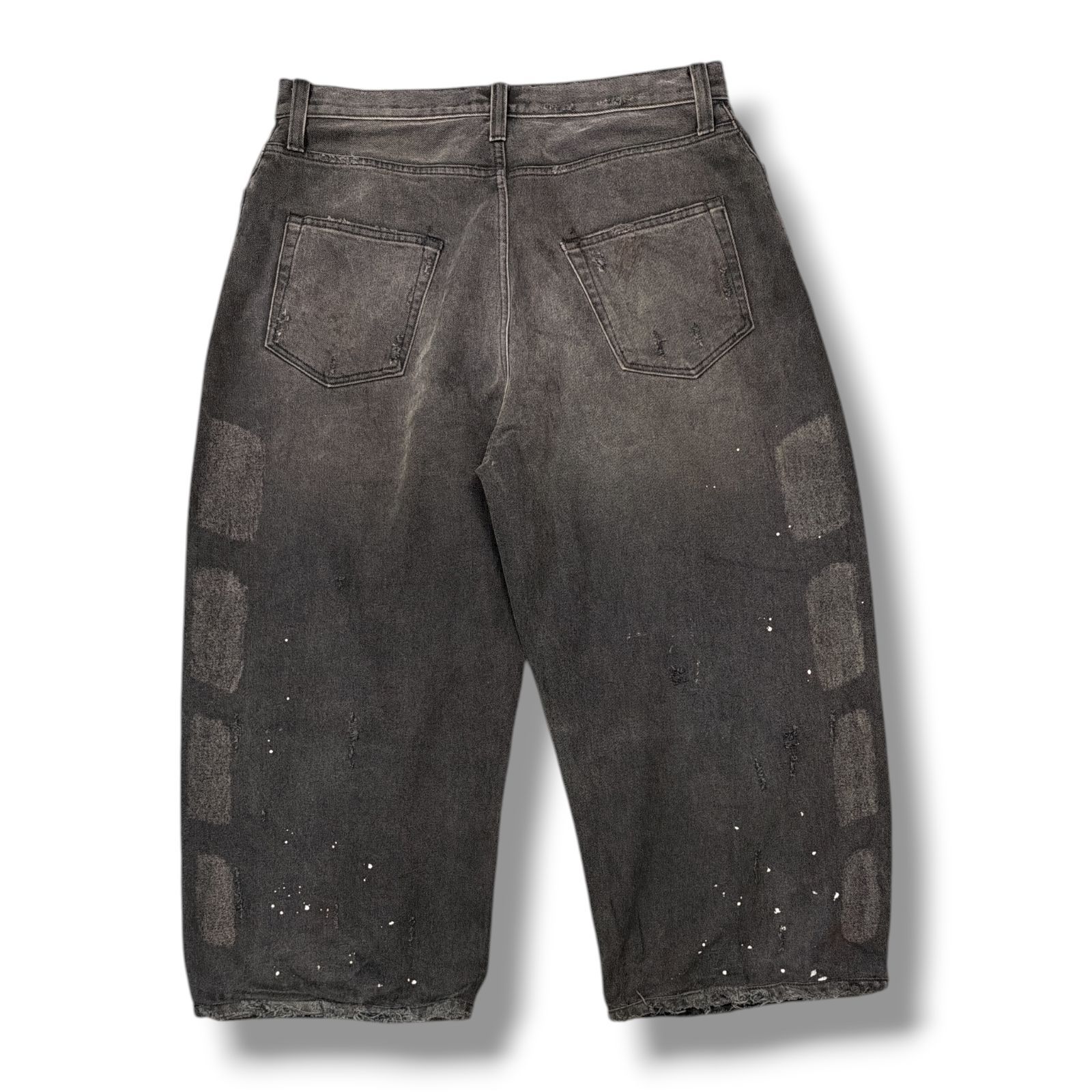 参考上代129800円 SATOSHI NAKAMOTO 25SS BAGGY MOTO PANT / WASHED 