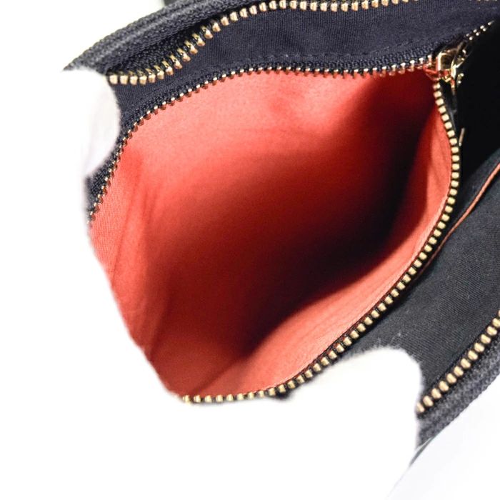 【良品】ポールスミス　マルチストライプ ナイロン　ショルダーバッグ 黒 Paul Smith マルチストライプナイロンポケット ブラック ポールスミス