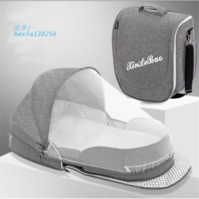 ベビーベッド ミニ 持ち運び 折りたたみ ベビーバスケット ベビー用寝具 退院 布団 軽量 新生児 寝かしつけ ベビー用品 出産祝い hax5a138256