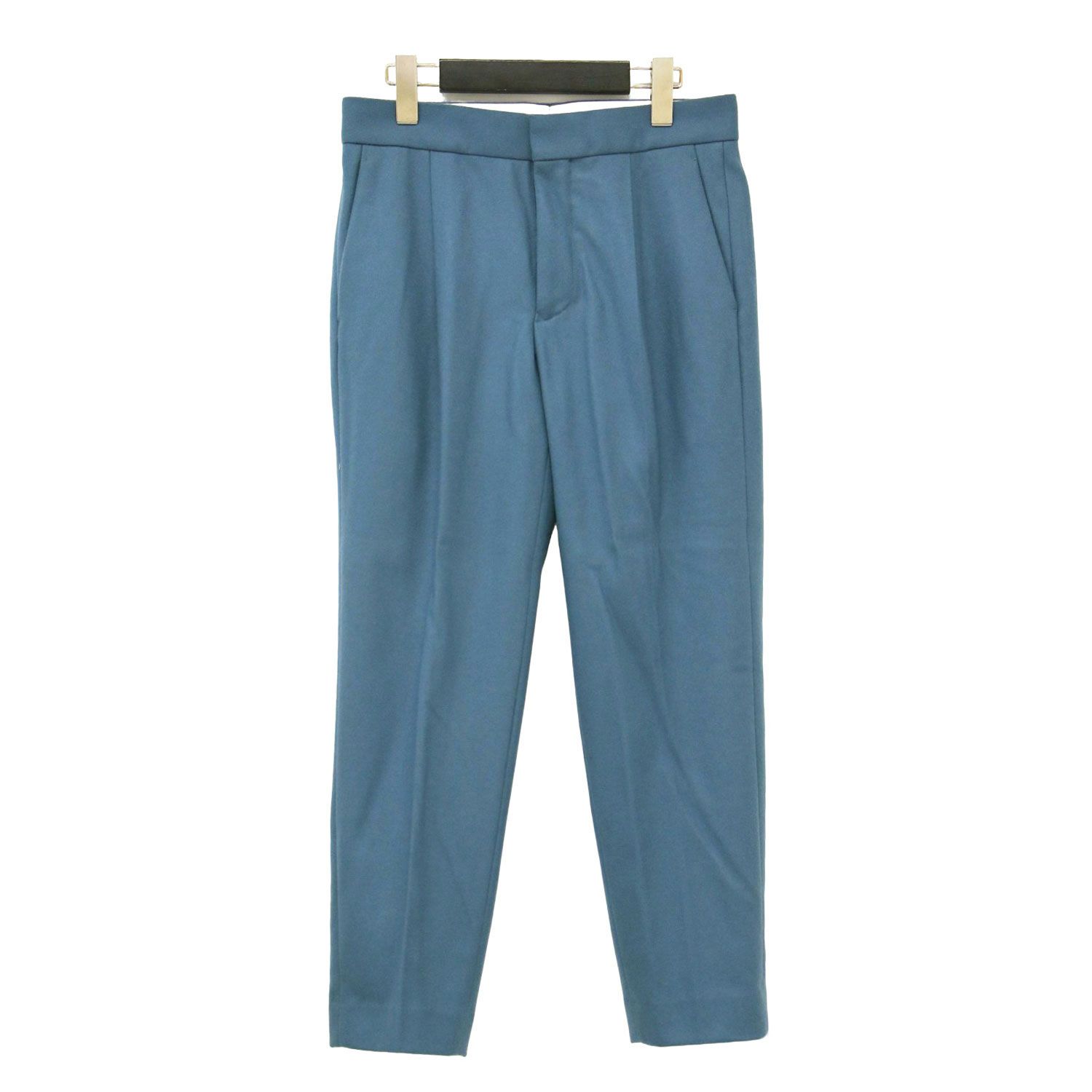 Drawer ドゥロワー　パンツ　スラックスパンツ（新品・未使用品） DRAWER ドゥロワー パンツ ブルー サイズ:36(S) | 20秋冬 ウール