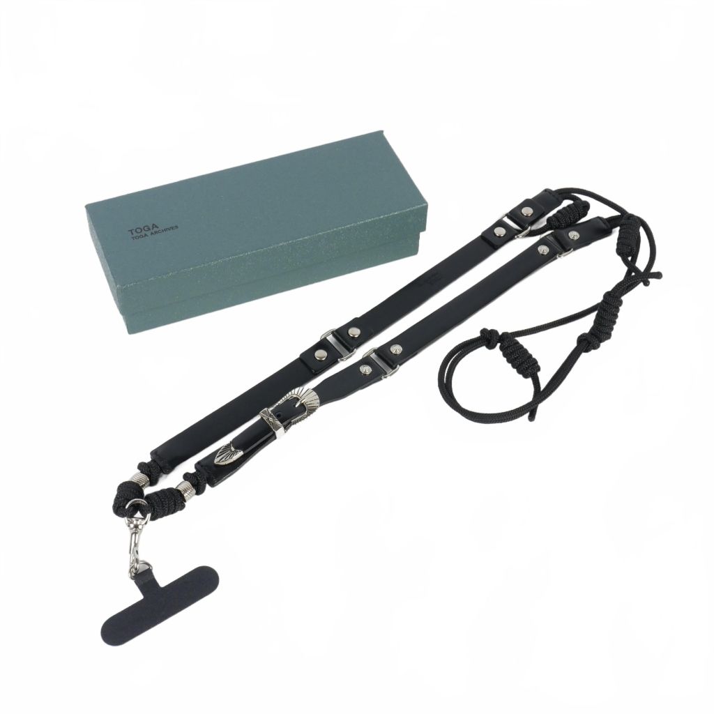 トーガ TOGA 23AW LEATHER PHONE STRAP レザー フォンストラップ 