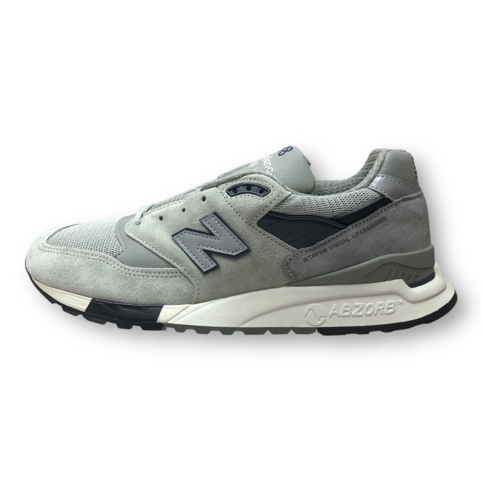 未使用品 WTAPS New Balance 998 Gray コラボ スエード スニーカー 