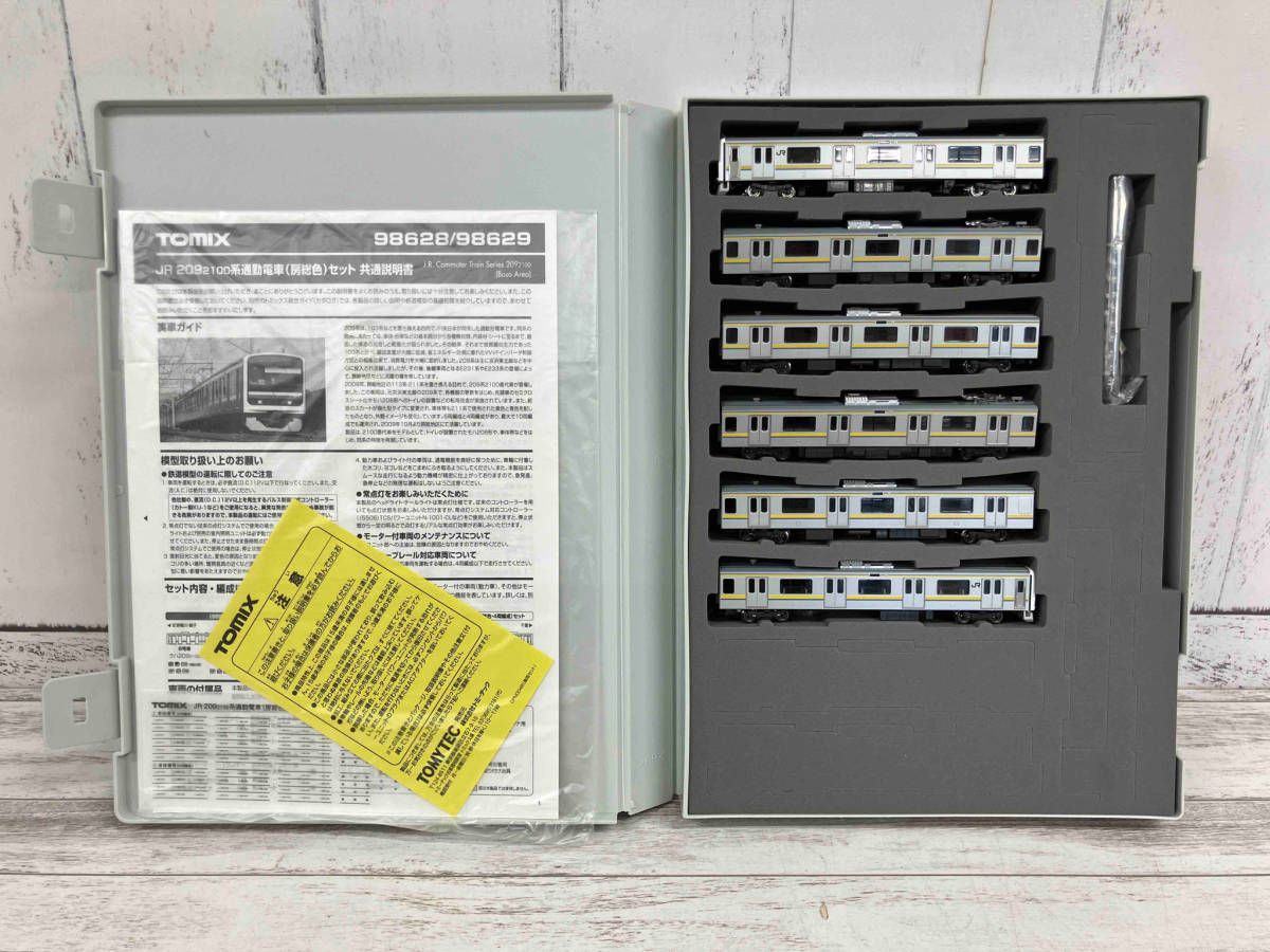 Nゲージ TOMIX 98628 JR 209-2100系通勤電車(房総色・6両編成)セット
