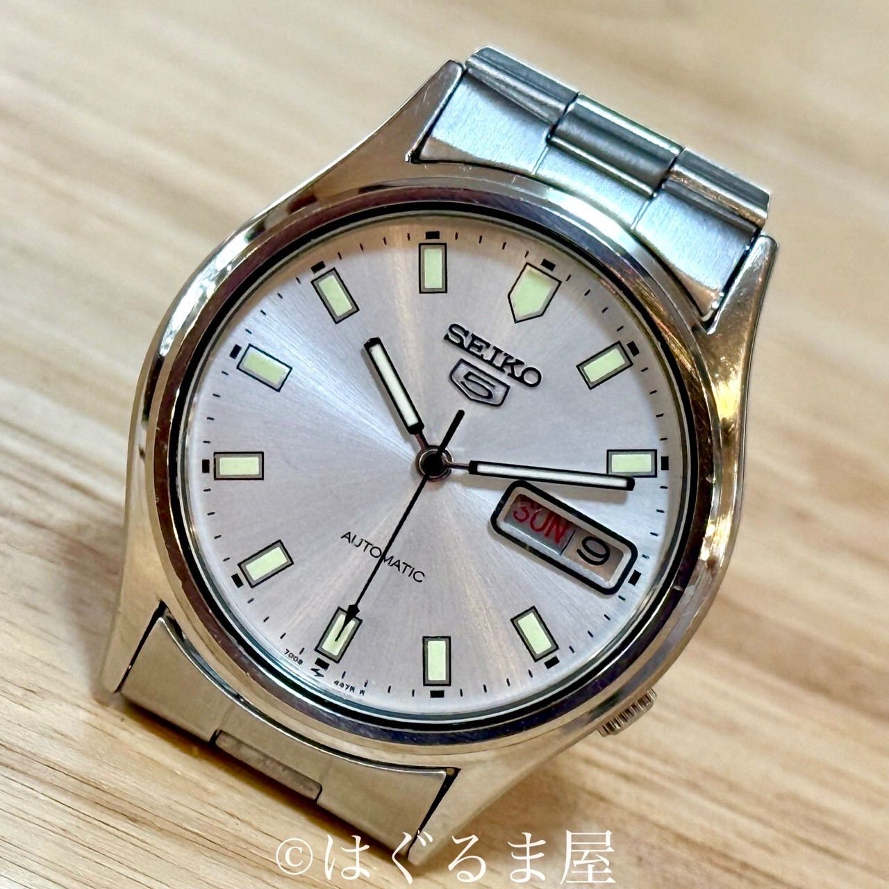 【オーバーホール済】SEIKO5 自動巻き時計 セイコー5 | 時計修理事例 | 【五十君商店公式】時計の修理