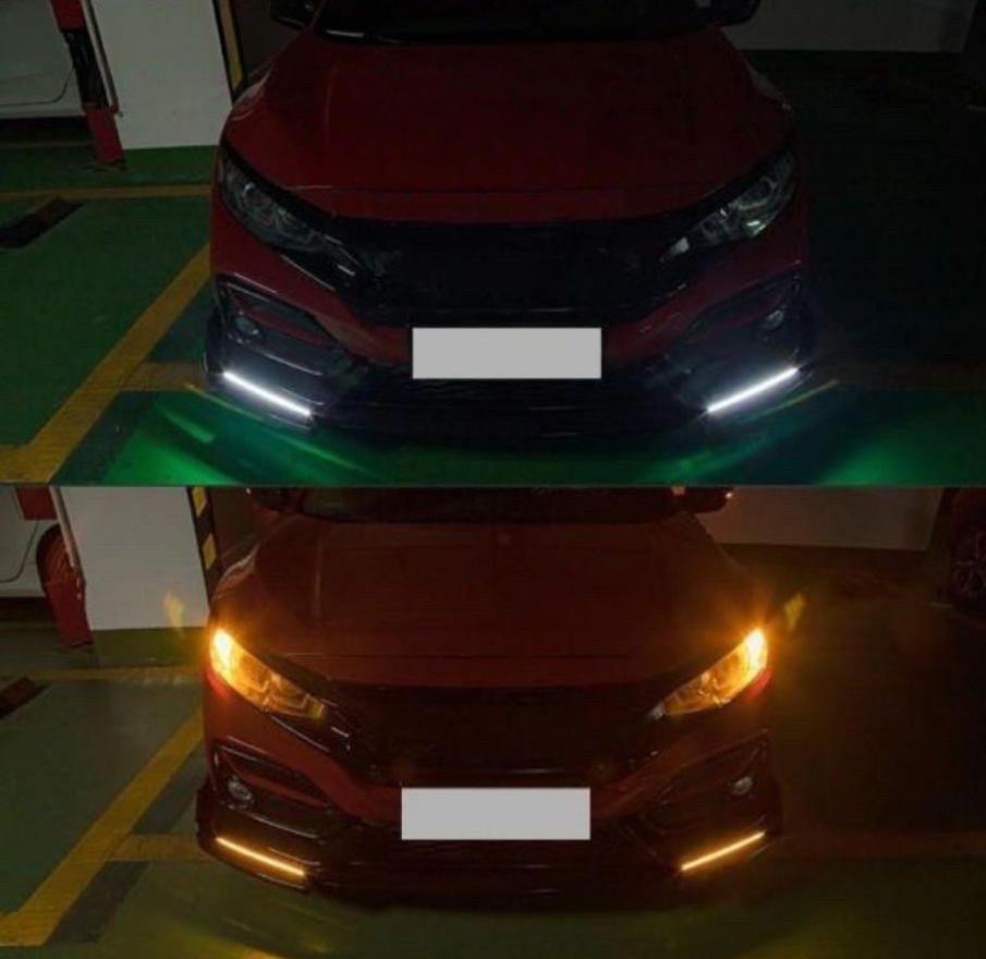 シビックボックス- Si FK7 FK8 2016-2020前後バンパースポイラー5点セットガード付き改造キット