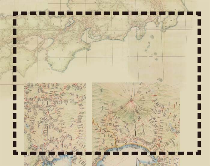 proceedx0143大日本沿海輿地全図（伊能図）A2ポスター - メルカリ
