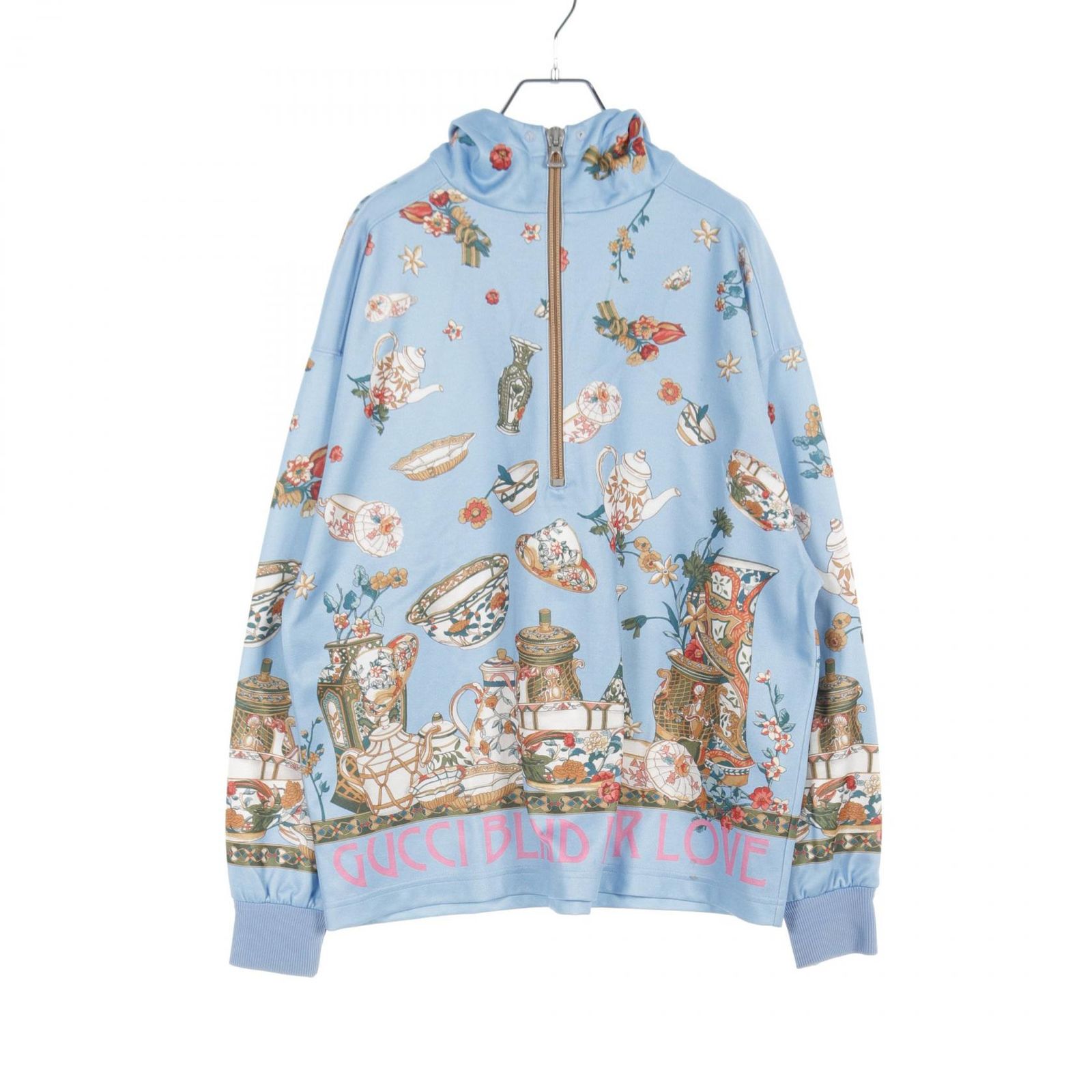 グッチ GUCCI パーカー Lovelight 706907XJERU 総柄 その他 ティーセット プリント ブルゾン 22SS メンズ Used B