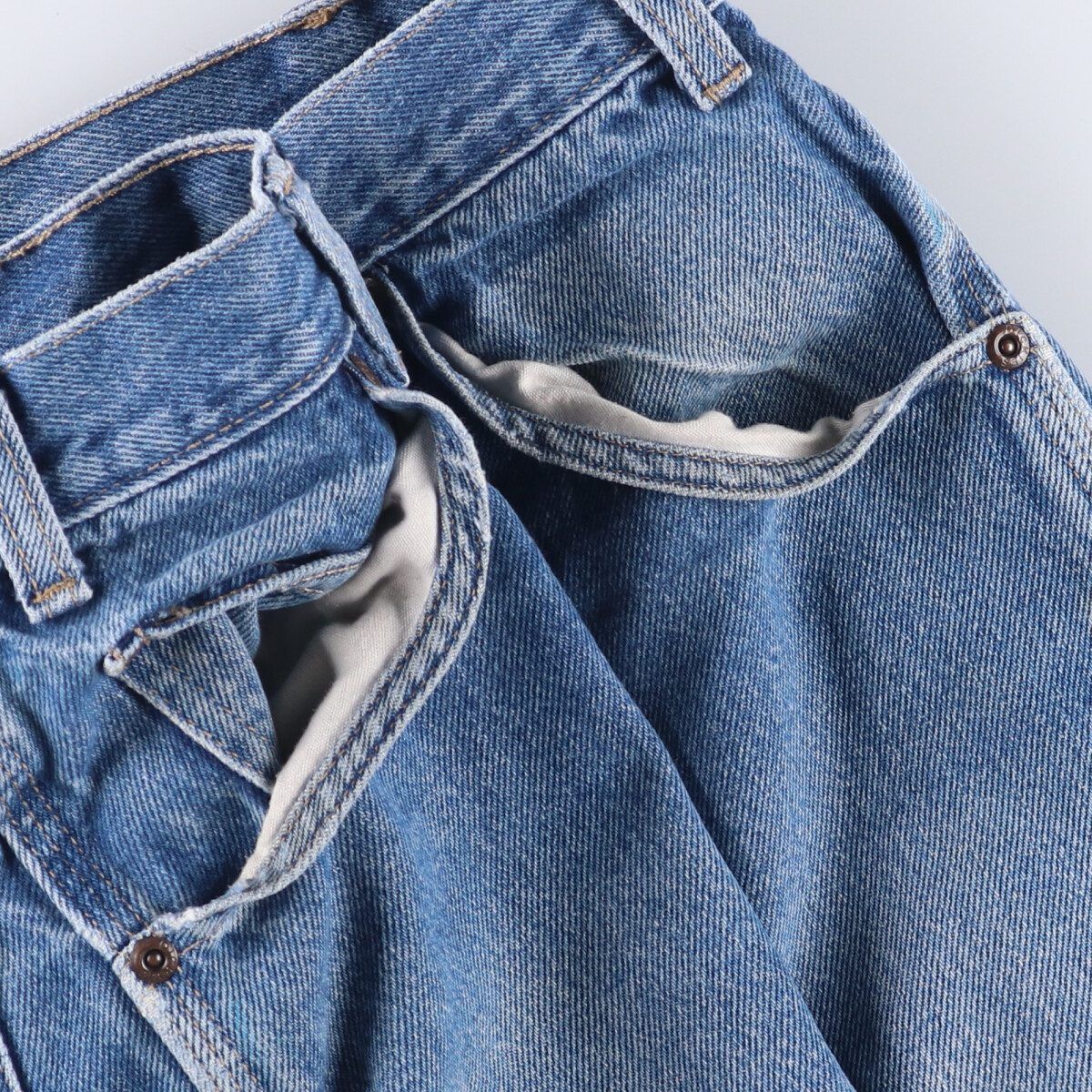 デニムペインターパンツ