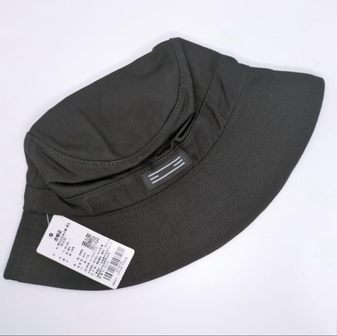 大きいサイズ バケットハット ブラック 60cm 63㎝ オール