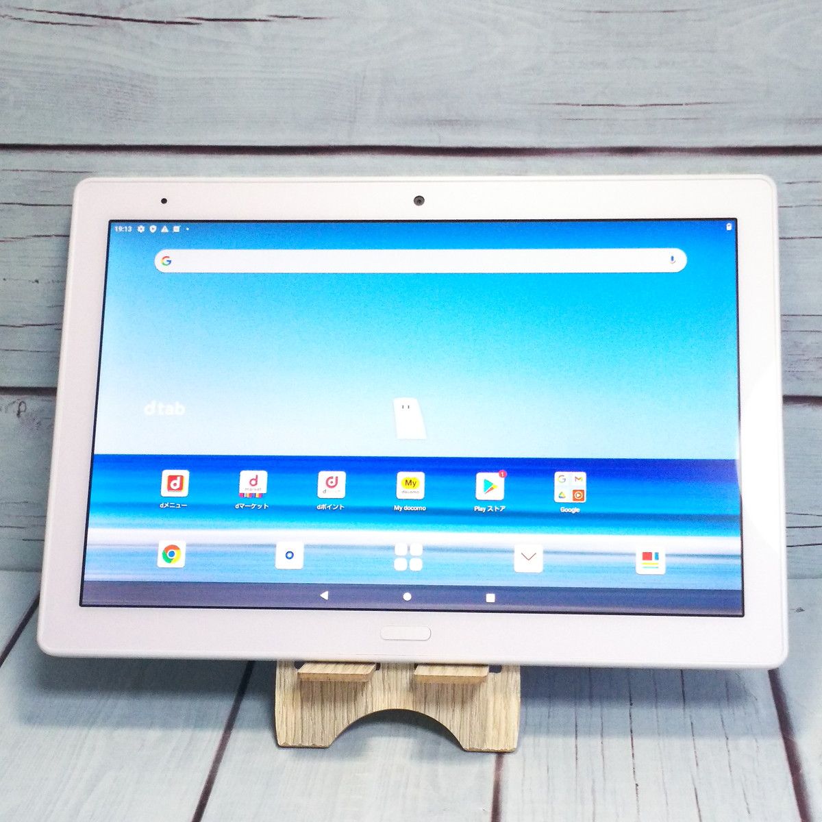 【送料無料】docomo dtab d-41A SHARP Androidタブレット ホワイト 本体 白ロム SIMロック解除済み SIMフリー 506281