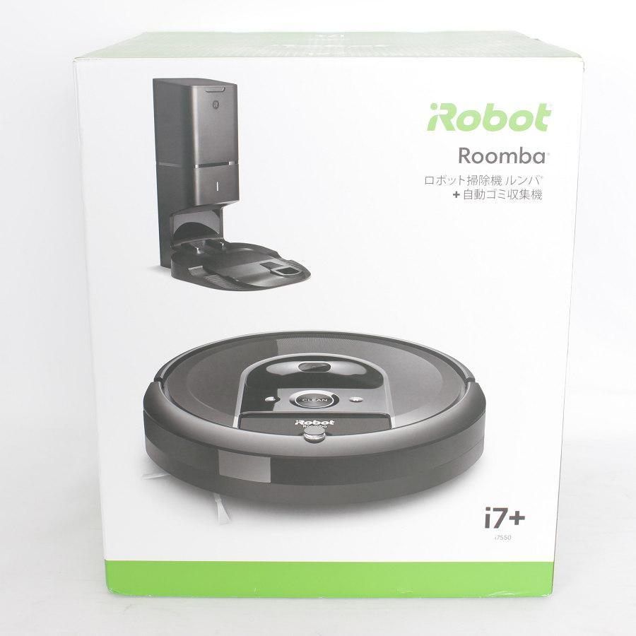 新品未開封】iRobot ルンバ i7+ ロボット掃除機 i755060 自動ゴミ収集機能 クリーンベース アイロボット i7プラス 本体 - メルカリ