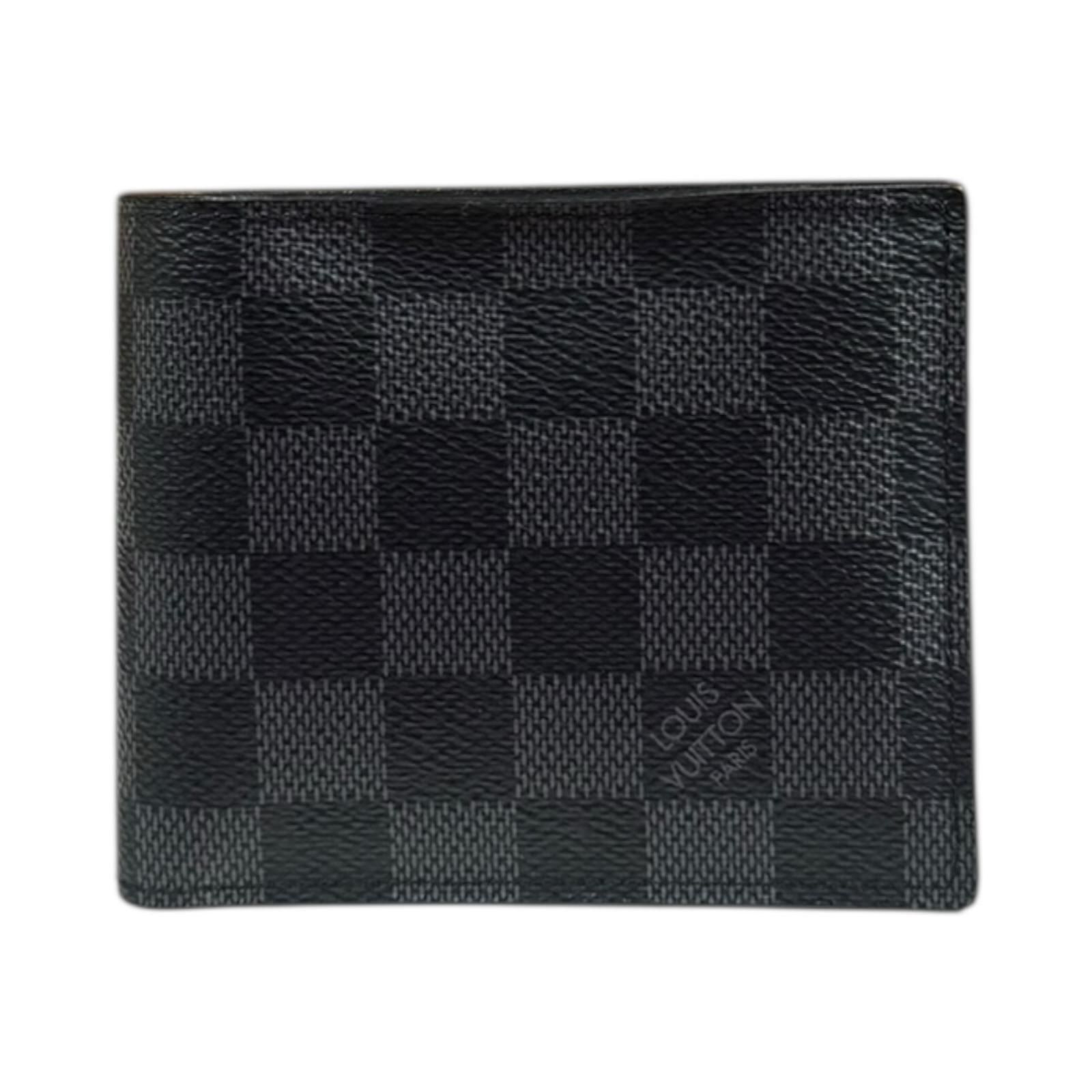 ルイヴィトン ポルトフォイユ･マルコ NM ダミエ グラフィット 二つ折り財布 ダミエグラフィットキャンバス N63336 メンズ LOUIS VUITTON ルイヴィトン ルイ ヴィトン