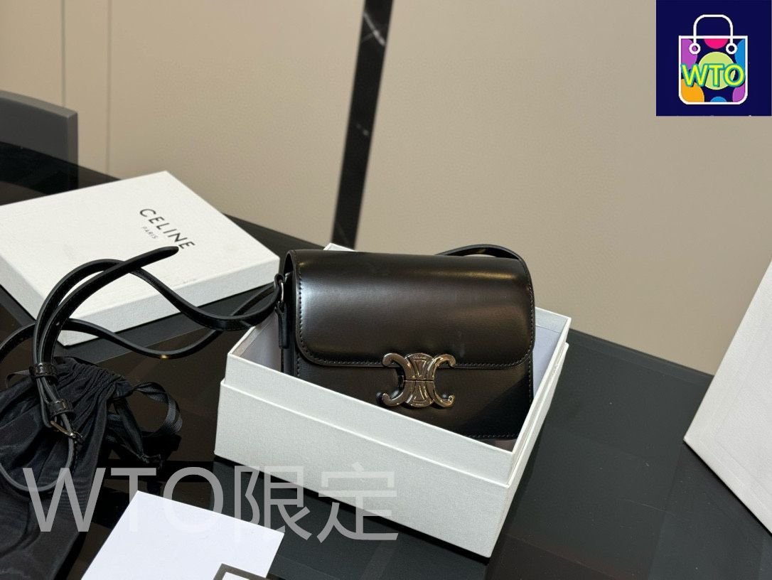 VIP価格.CELINE オノリン ミニ バッグ 関税送料込み ミニ オノリン / シャイニーカーフスキン - ブラック | CELINE