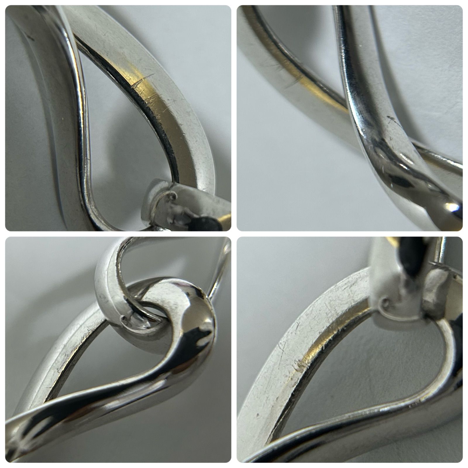 ◇ジョージジェンセン◇新品仕上済 インフィニティ ネックレス 452 Ag925 ◇ジョージジェンセン◇新品仕上済 インフィニティ ネックレス