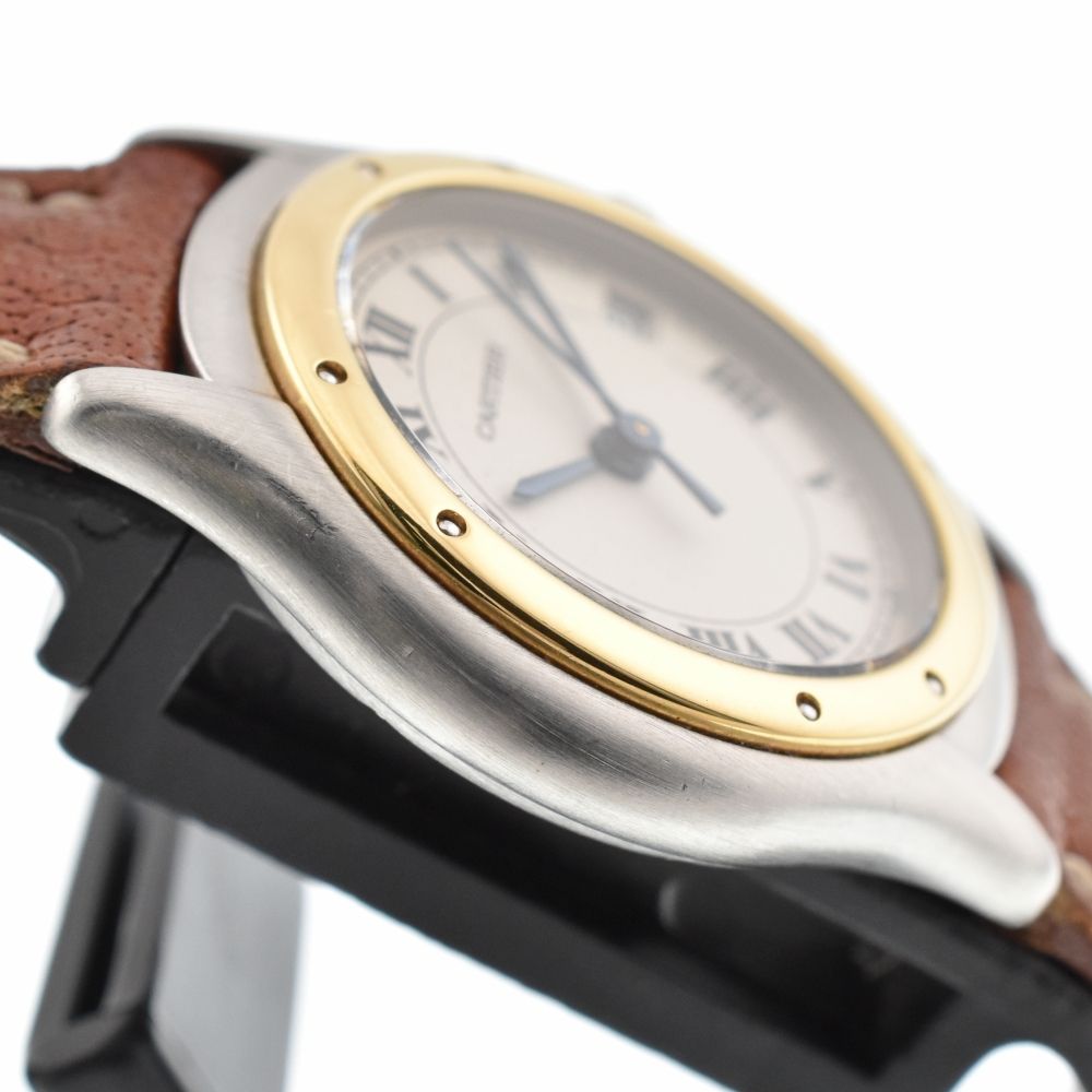 カルティエ CARTIER 187906 パンテールクーガー K18YGベゼル