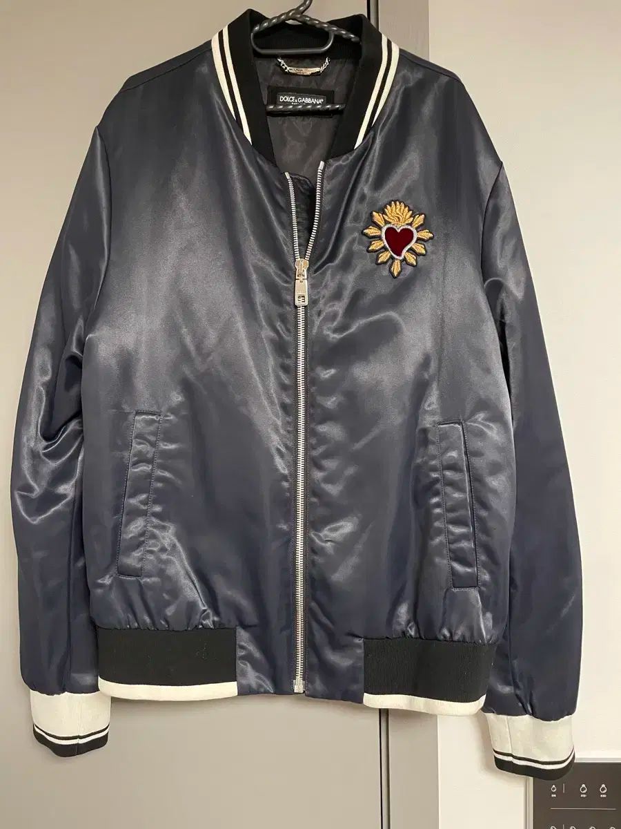 Dolceu0026Gabbana(ドルチェ＆ガッバーナ) ハート 刺繡 ブルゾン