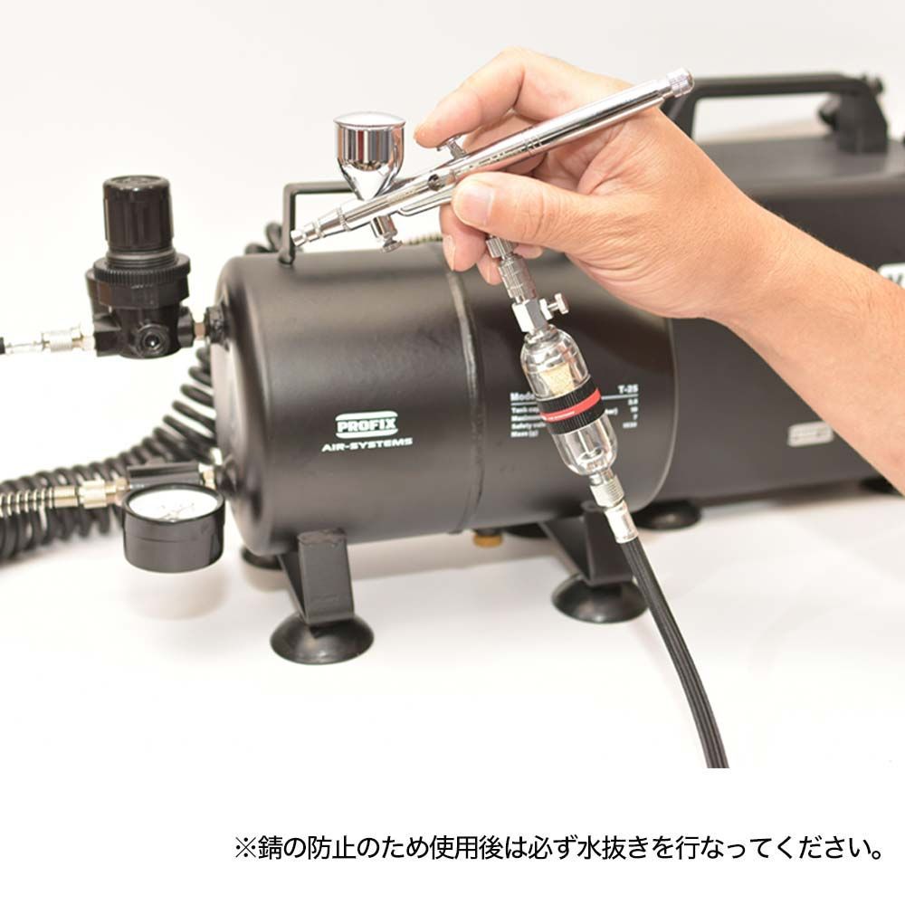 PROFIX AIR-SYSTEMS エアブラシ用エアータンク T-25 2.5L