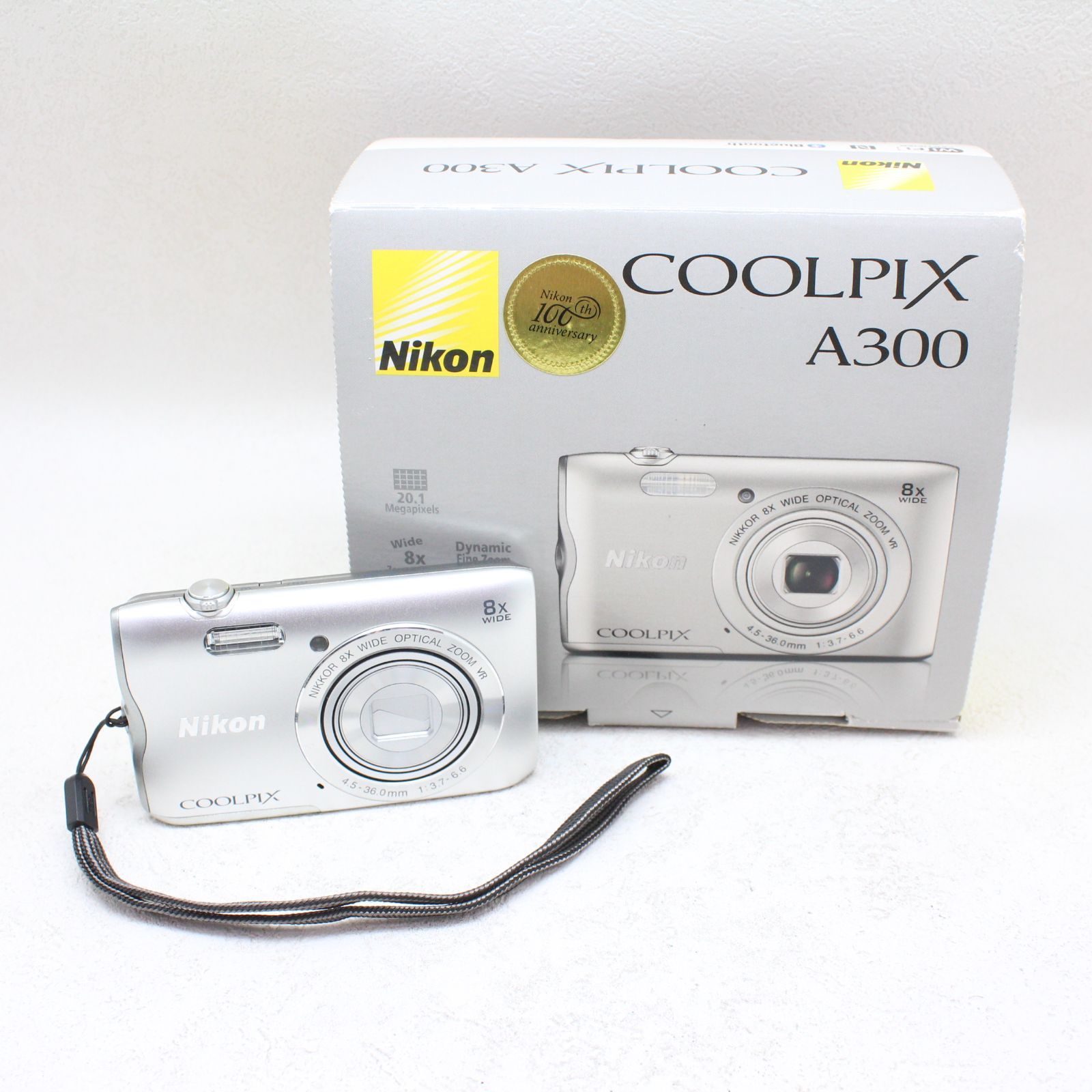 ♢【訳あり】Nikon COOLPIX A300 シルバー - メルカリ