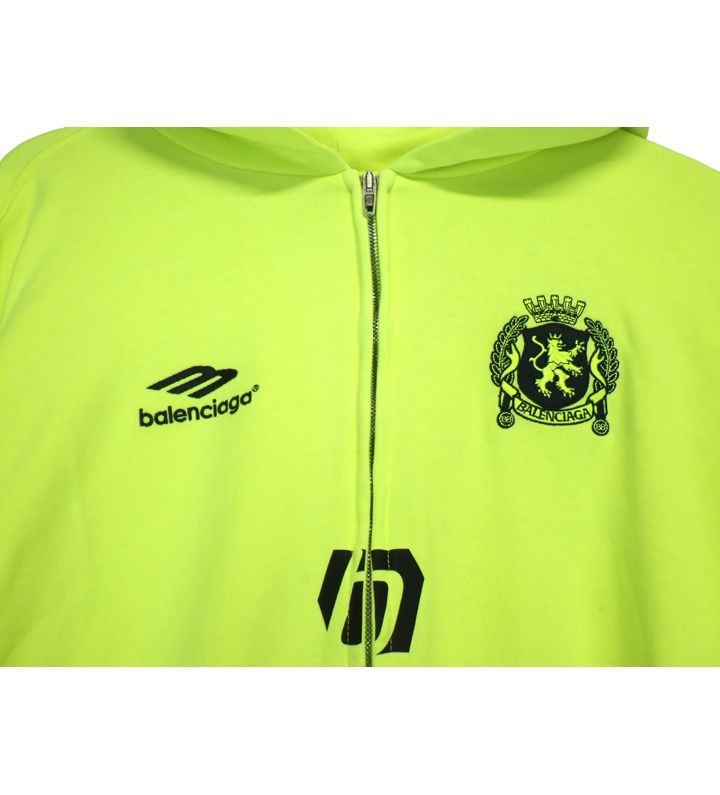 バレンシアガスウェット バレンシアガ BALENCIAGA 【 Soccer Paris Zip Hoodie 744457