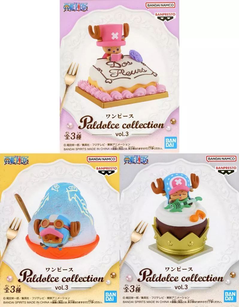 【新品未開封】ワンピース　Paldolce collection vol.3 ワンピース Paldolce collection vol.3│株式会社BANDAI SPIRITS