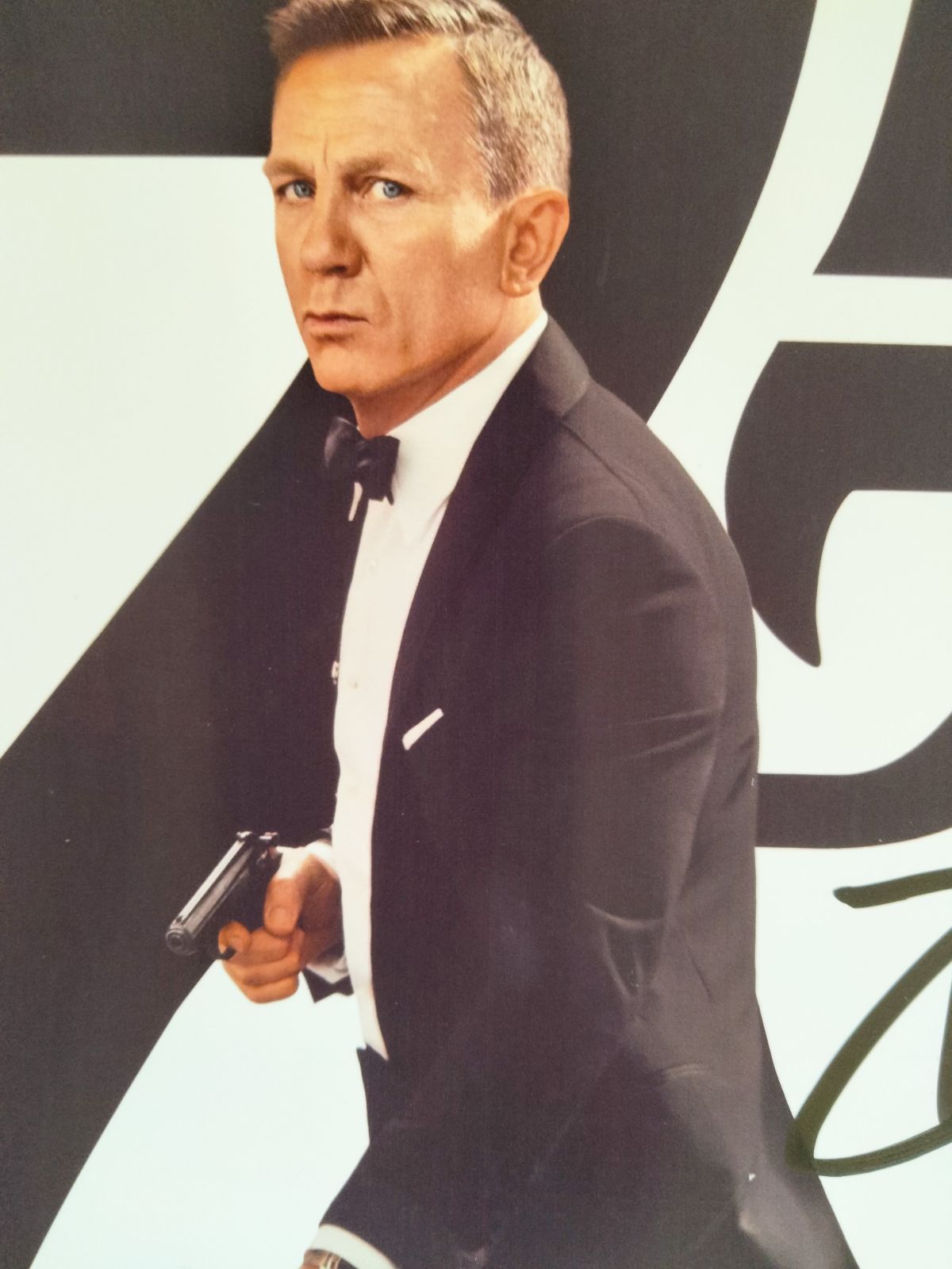 007 ダニエルクレイグ　直筆サイン　超大型写真