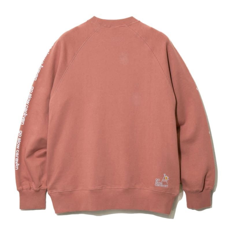 新品 ゴースローキャラバン go slow caravan 長袖 裏毛 トレーナー