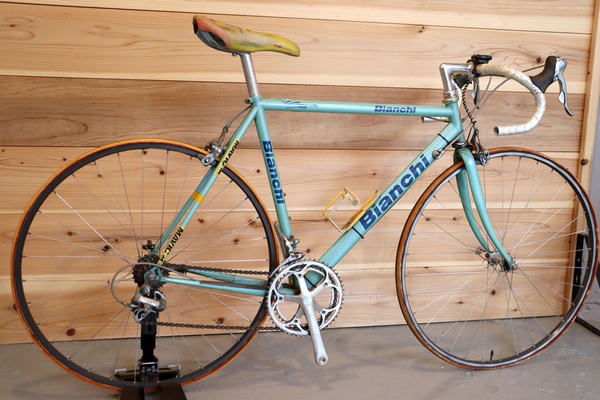 Bianchi Ti-Megatube チタン製自転車 1990年代