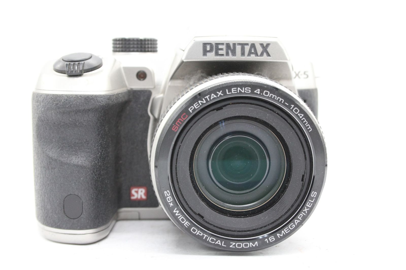 返品保証】 【便利な単三電池で使用可】ペンタックス Pentax X-5 SR smc 26x Wide コンパクトデジタルカメラ v5265 -  メルカリ