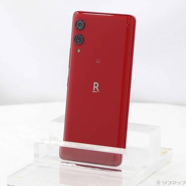 中古品〕 Rakuten Hand 5G 128GB クリムゾンレッド P780 楽天