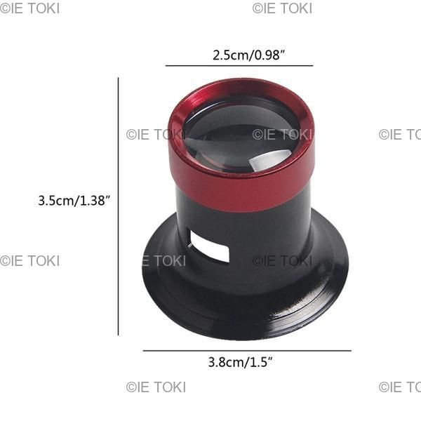 プロの20xメガネタイプジュエリーアイマグニファイアーツール