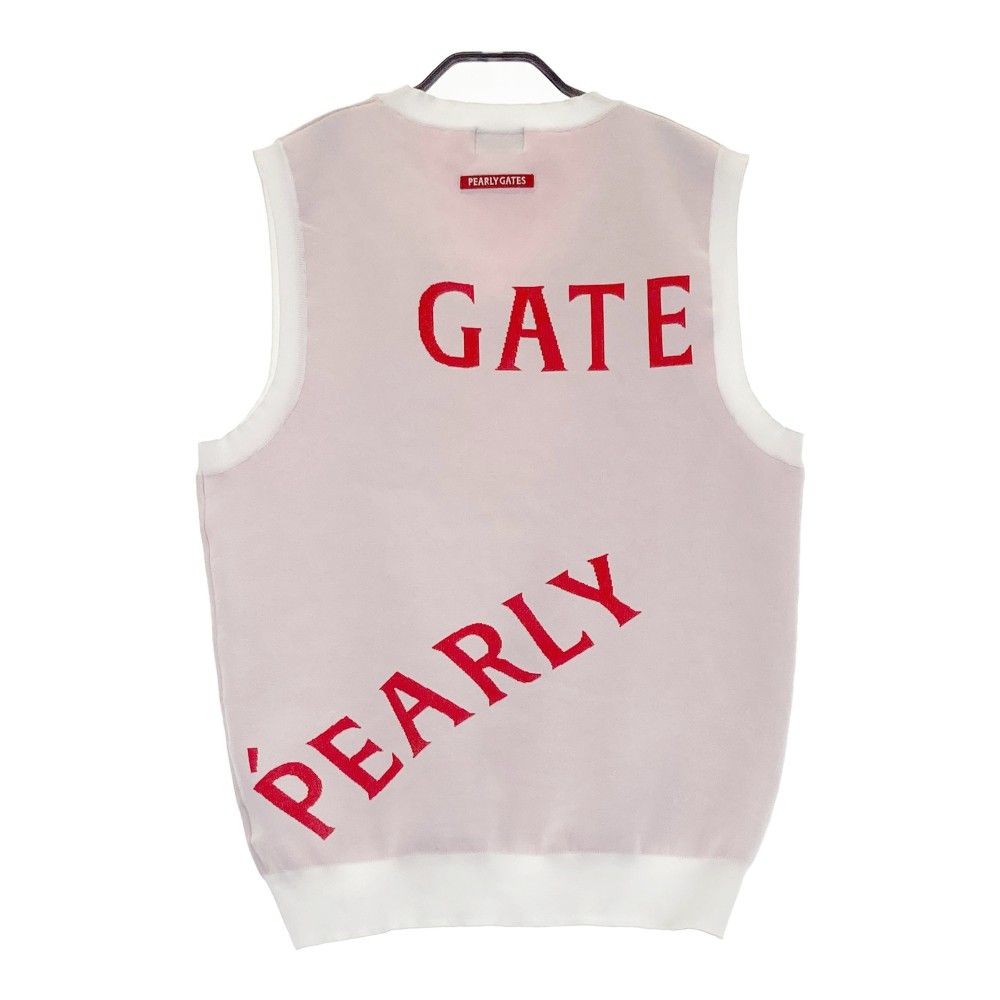 限定SALE‼️パーリーゲイツ　ゴルフベスト サイズ：6 PEARLY GATES パーリーゲイツ Vネック ニットベスト
