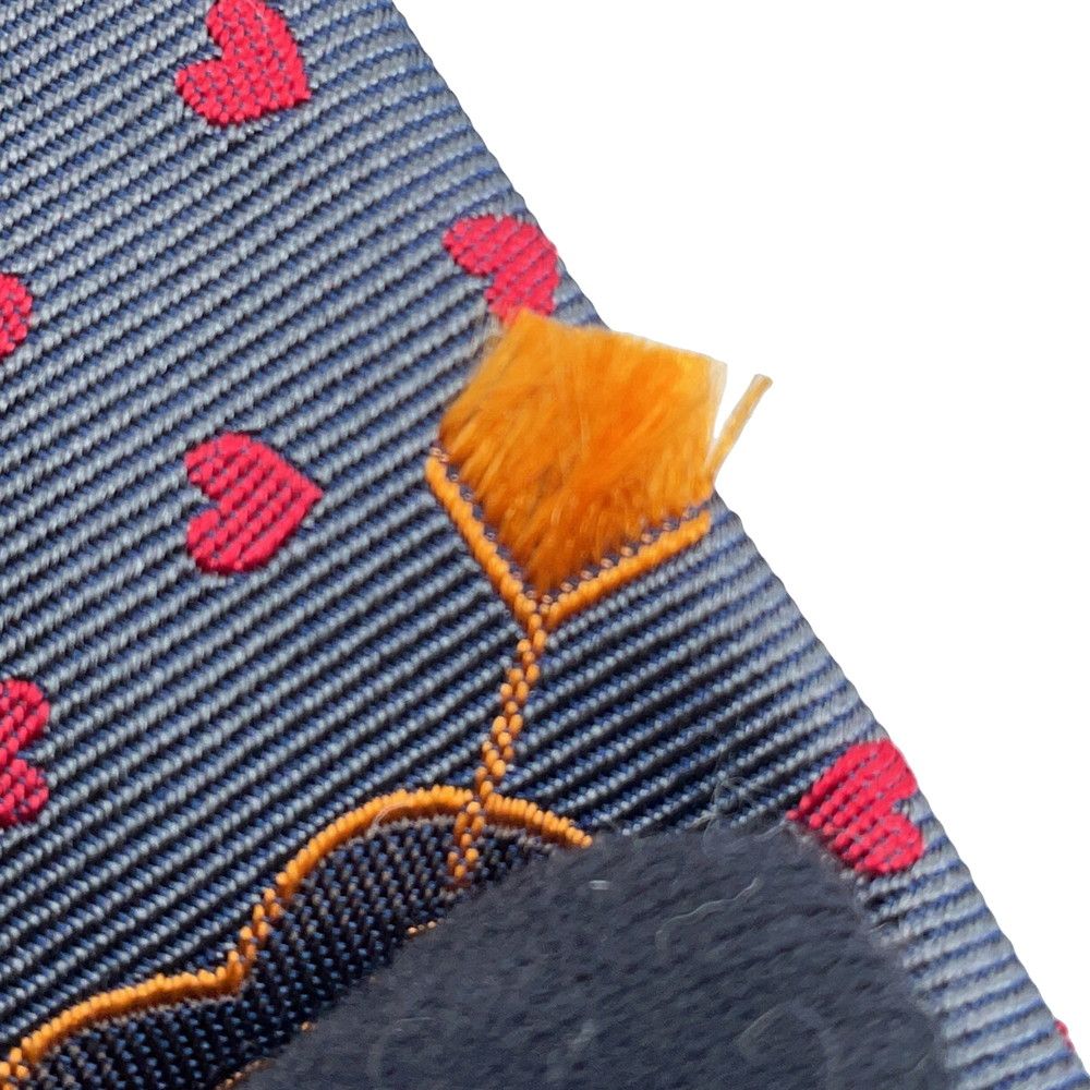 エルメス ネクタイ ダンシング ハート シルク Tie 7 Dancing Hearts  