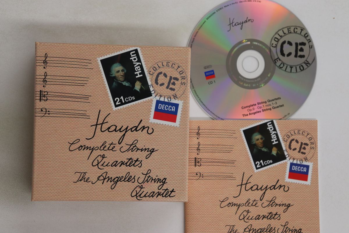 欧21discs CD エンジェルス弦楽四重奏団 ハイドン 弦楽四重奏曲全集 4783695 DECCA |00480
