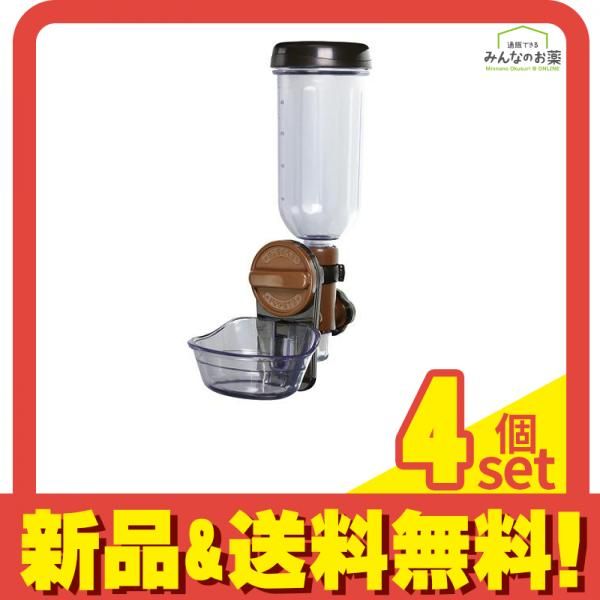 自動給水器 ラクリア ボトル付き 犬猫用 1組入 4個セット
