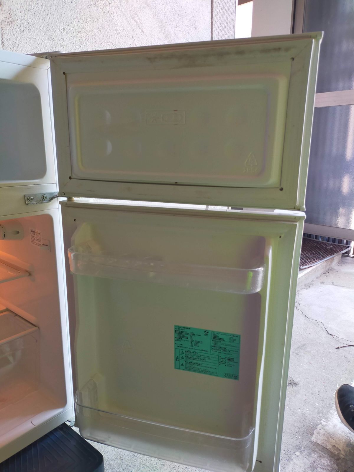 ハイアール 2ドア冷蔵庫 85L BR-85A 2022年製 ホワイト