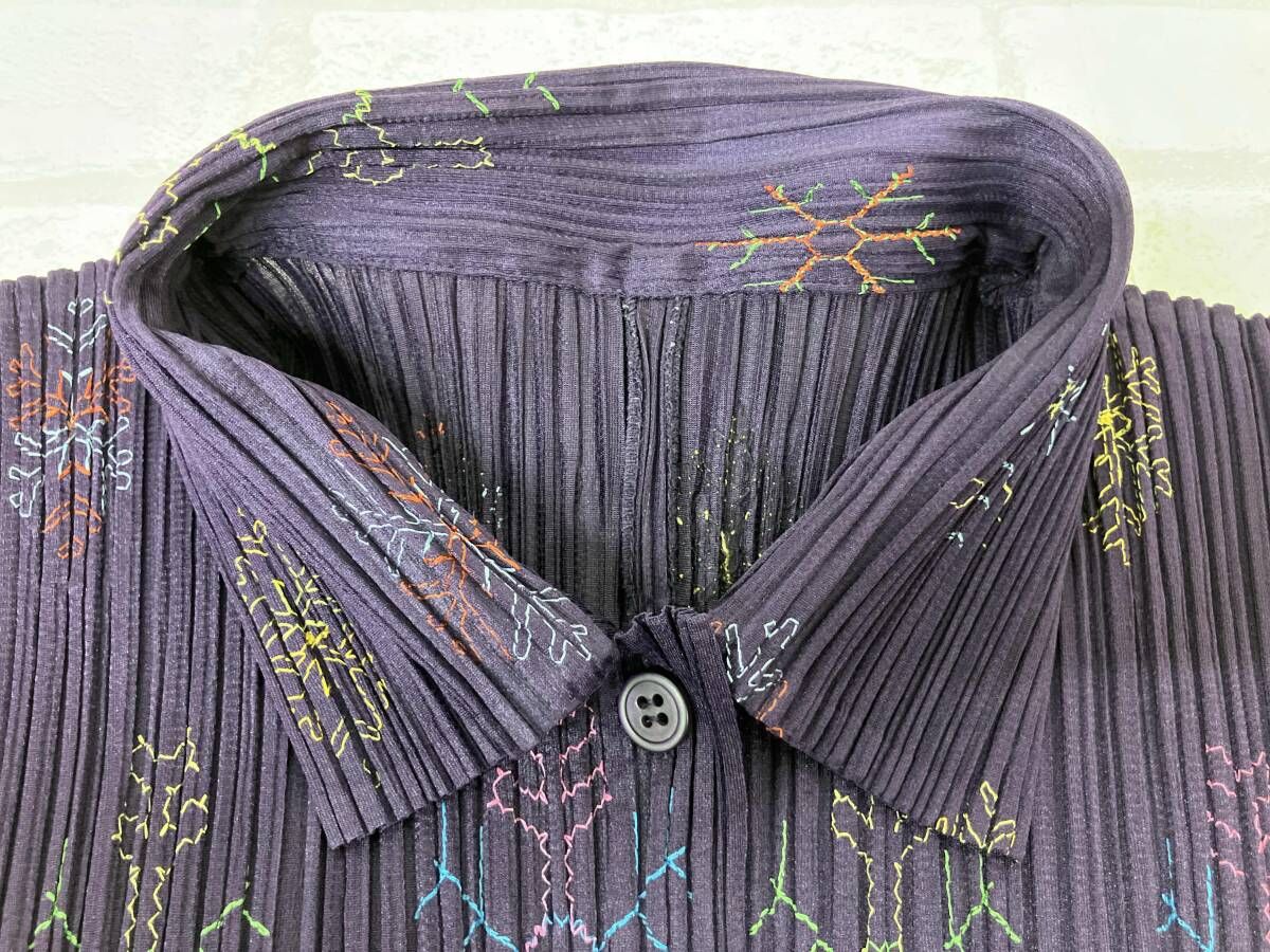 PLEATS PLEASE PP53-JJ722 プリーツ プリーツ 長袖シャツ・ブラウス