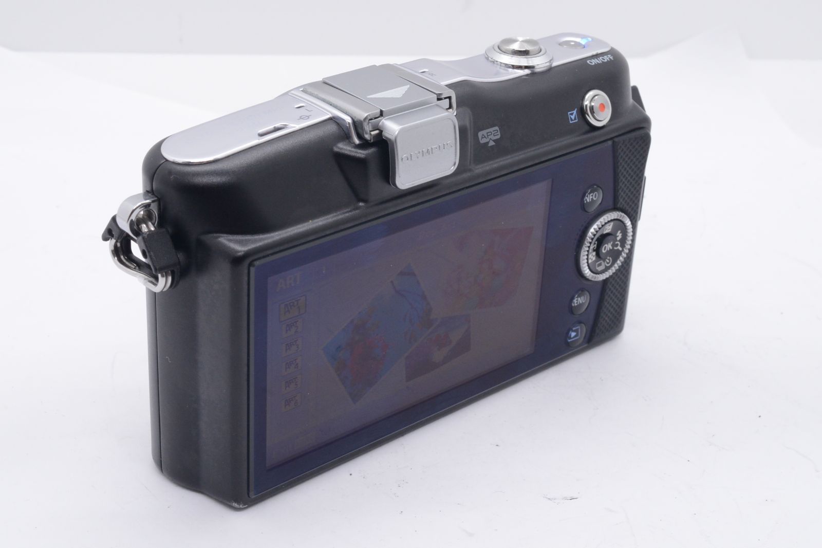美品 OLYMPUS PEN Mini E-PM1 公式 シャッター回数963回 ブラック METN0001
