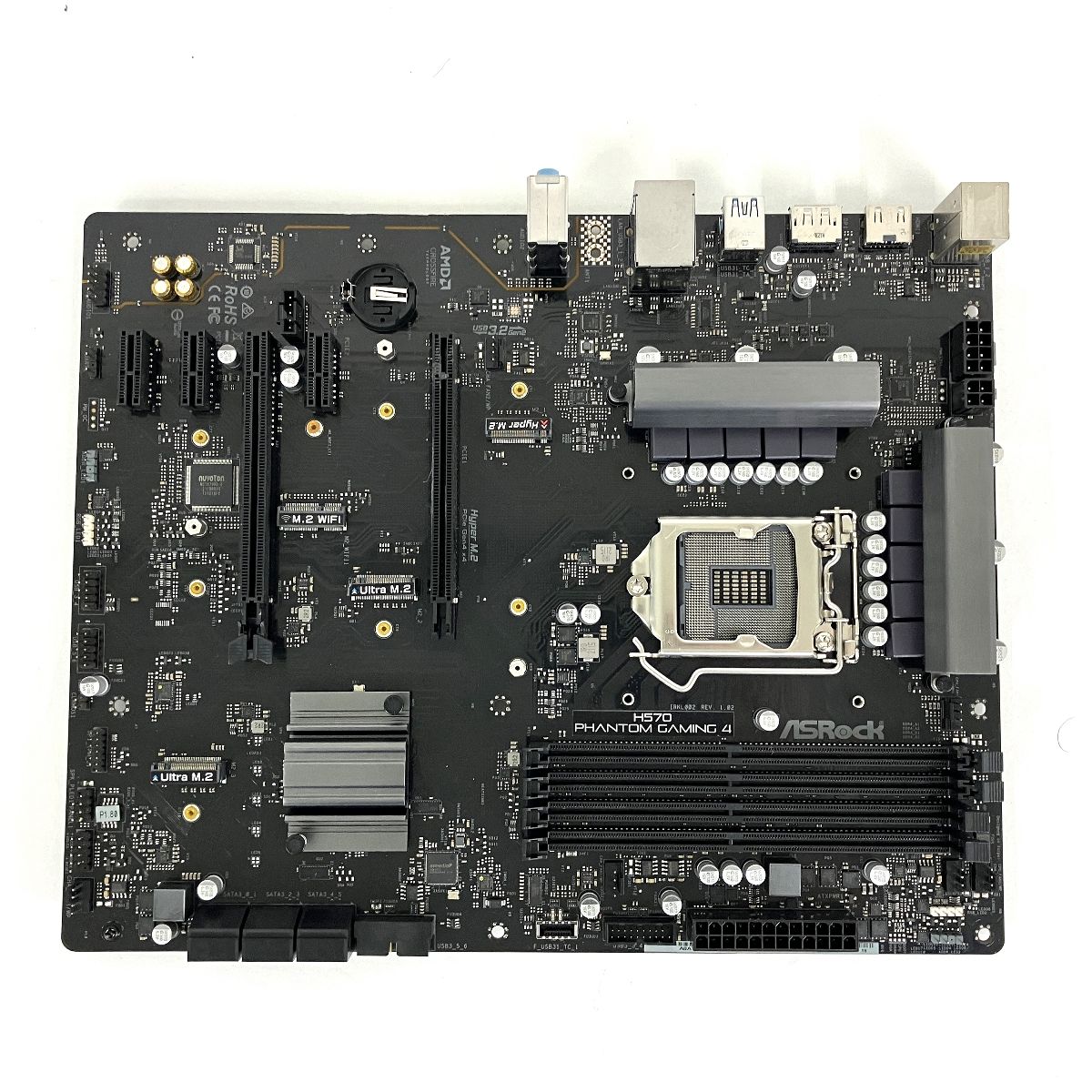 ASRock H570 PHANTOM GAMING 4 マザーボード PCパーツ ジャンク Y10031957