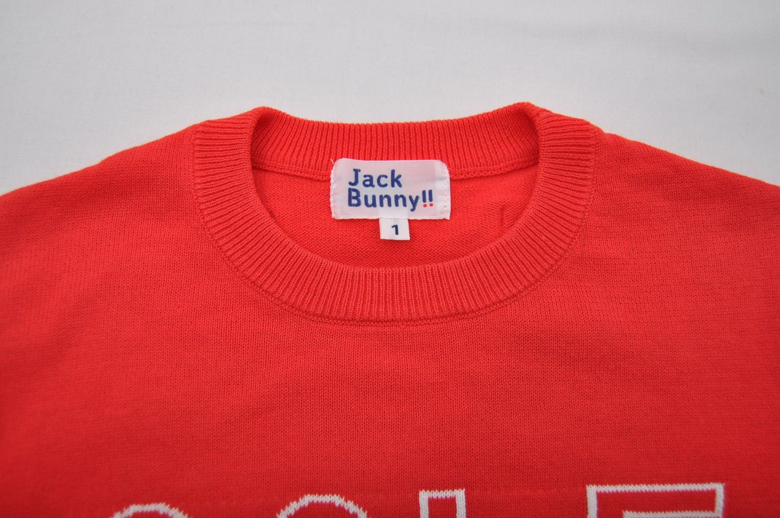 JACK BUNNY!! - coco 中古 ジャックバニー Jack Bunny!! レディース セーター 1(M) 朱赤系  長袖クルーネックニット 中古 レディース ジャックバニー Jack Bunny!! セーター 1(M) 朱