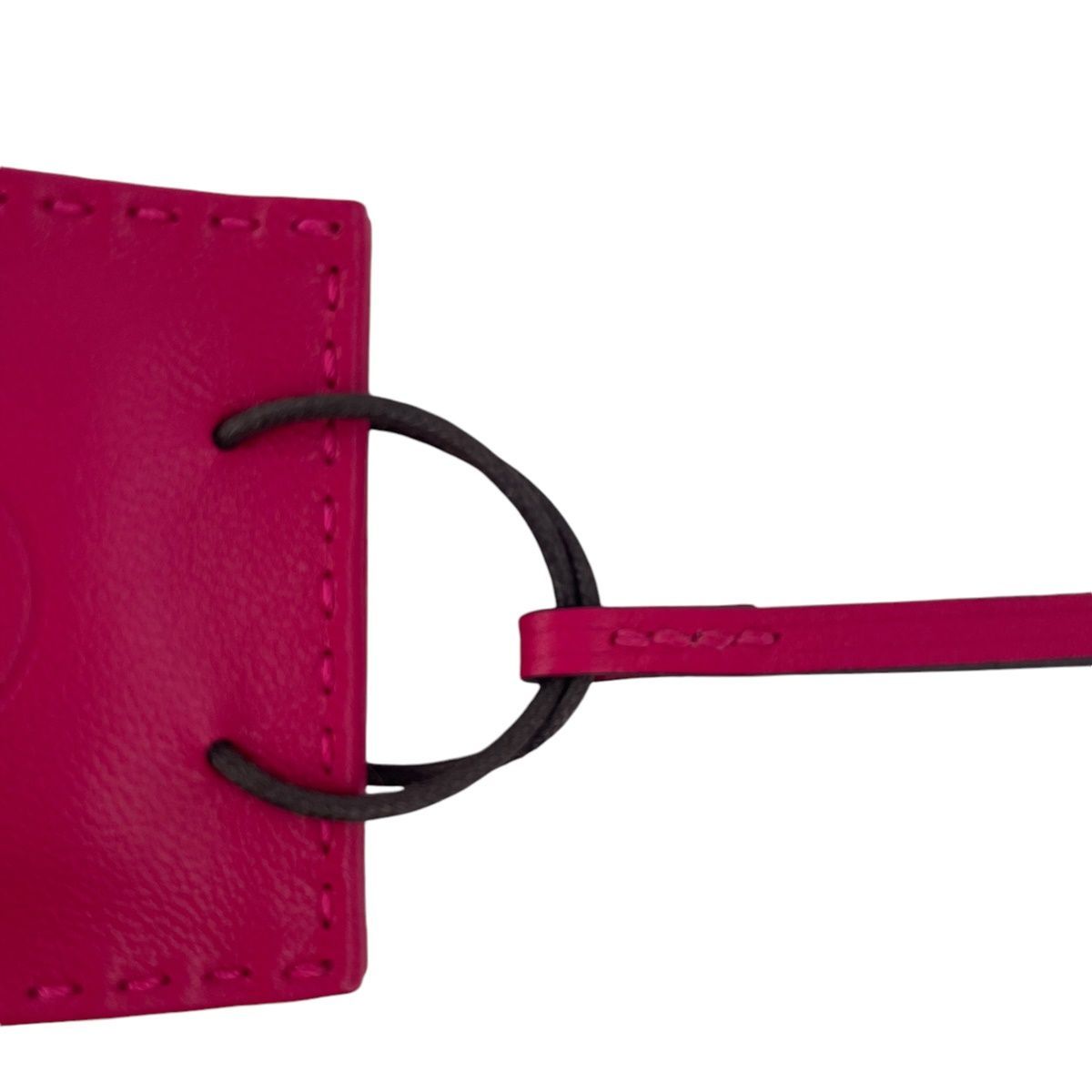 エルメス HERMES チャーム サックオランジュ ピンク 中古】 HERMES