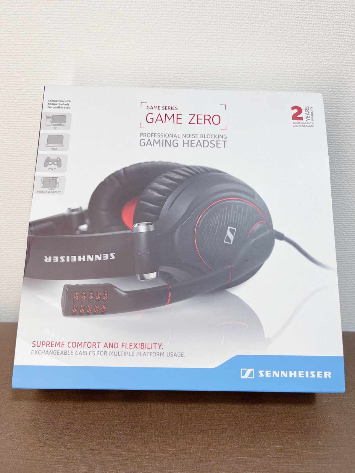 未使用品】SENNHEISER GAME ZERO BLACK - KSFメルカリショップ - メルカリ