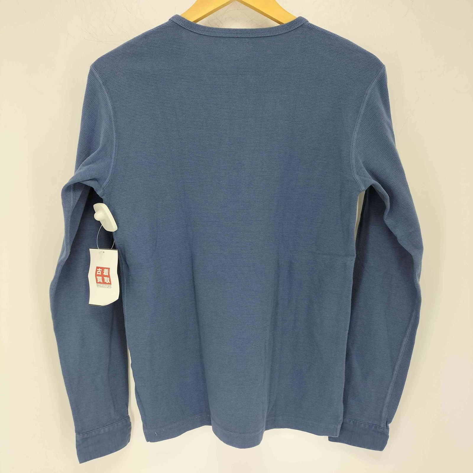 Rude gallery black rebel ヘンリーネック 長袖カットソー ルード